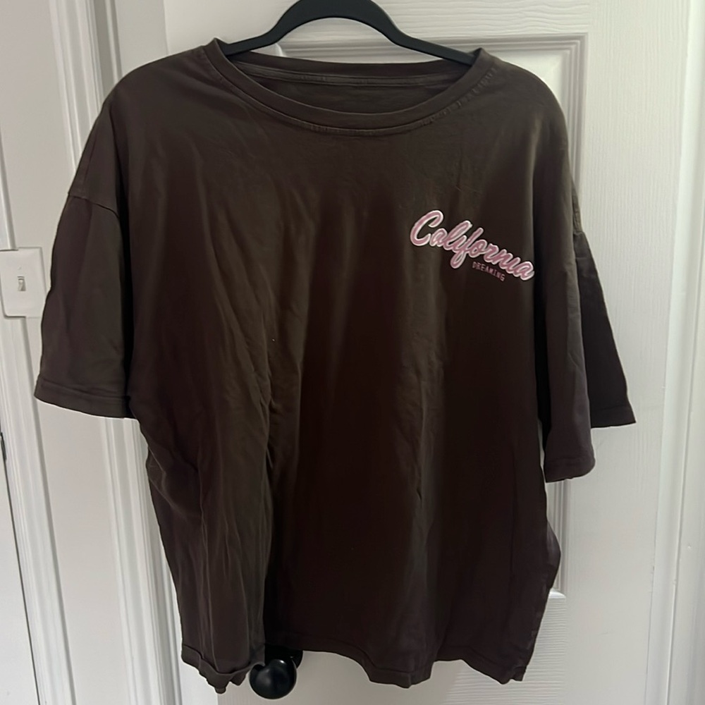Oversized graphic t shirt